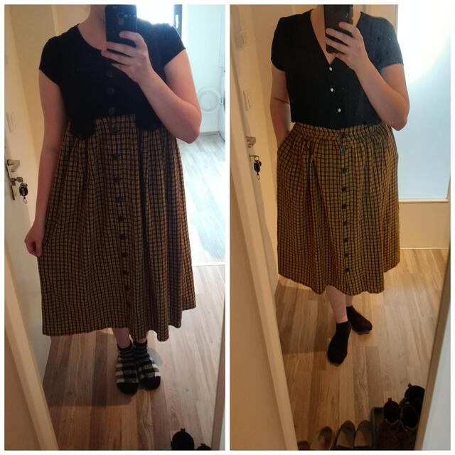 Make a Dress into a Skirt