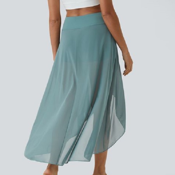 Master the art of styling a maxi skirt