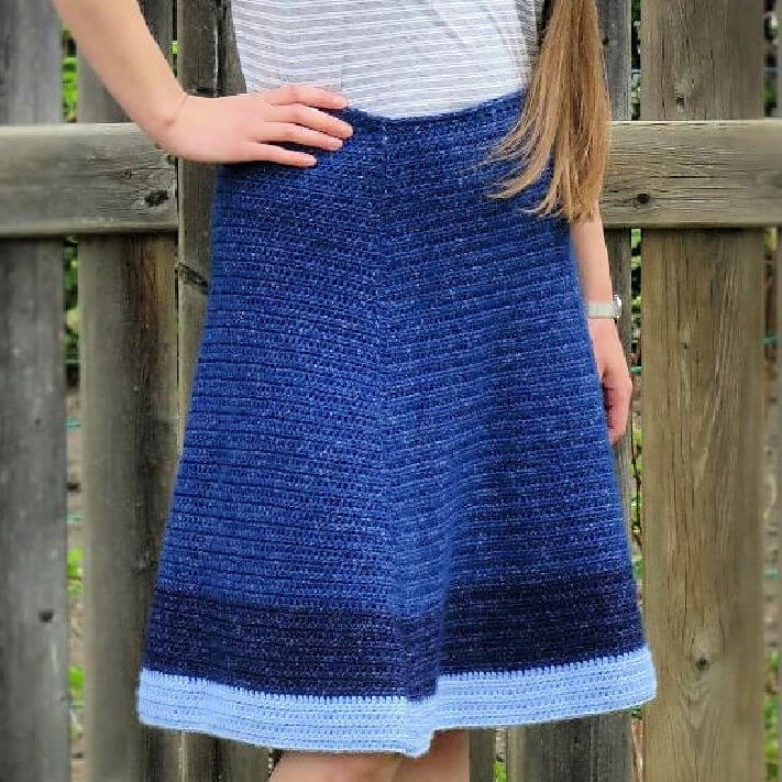  Learn the basics of crocheting a skirt