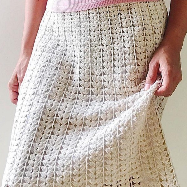  Learn the basics of crocheting a skirt