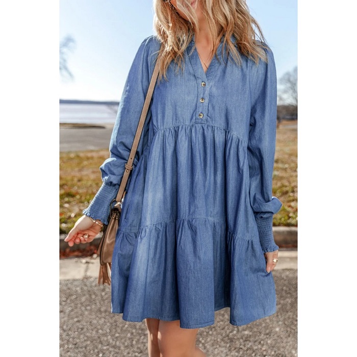 women's denim dresses