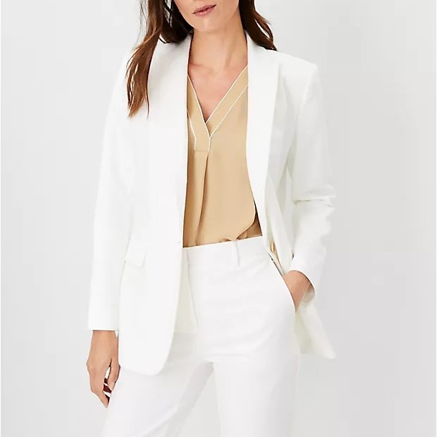 white suit