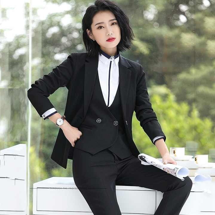 Women’s Black Suit