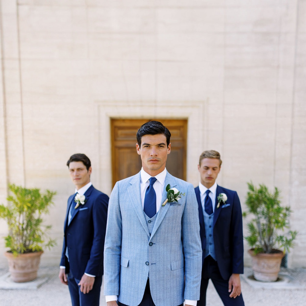 Coordinate with Elegance: What Color Suit for Wedding Themes