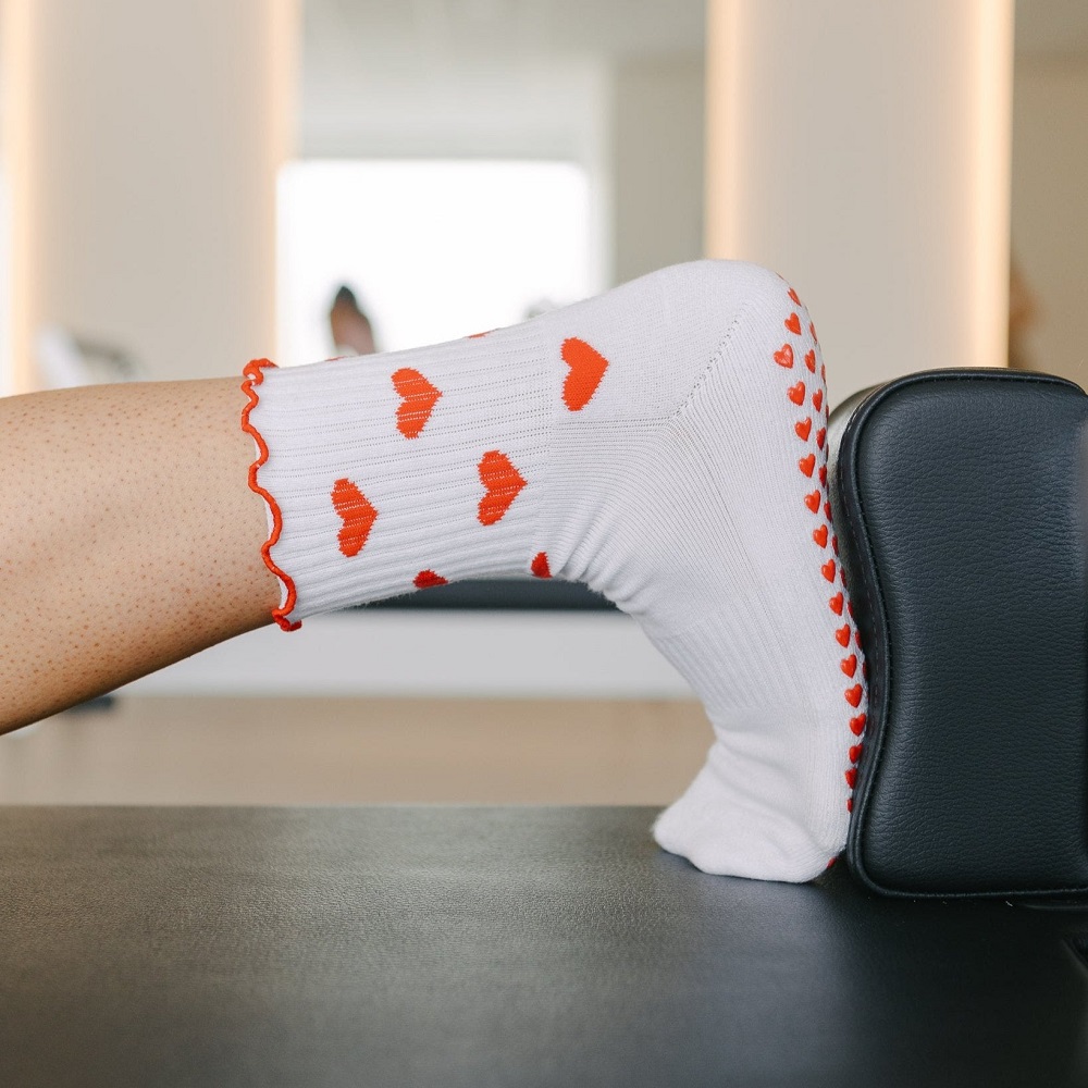 pilates grip socks