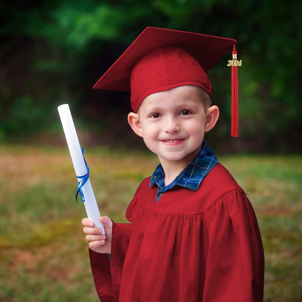graduation cap and gown