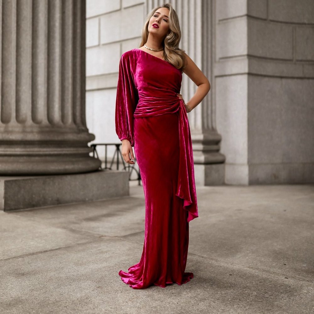black tie gown