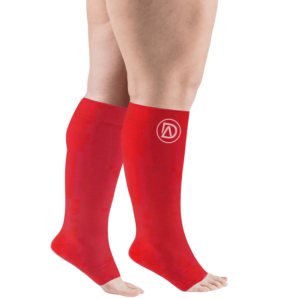 wide calf compression socks