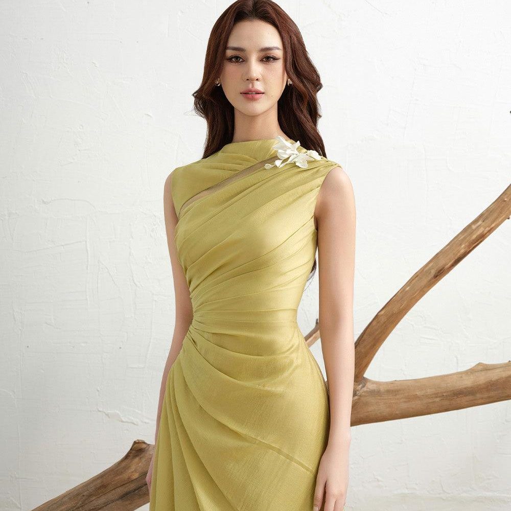 floor length gown