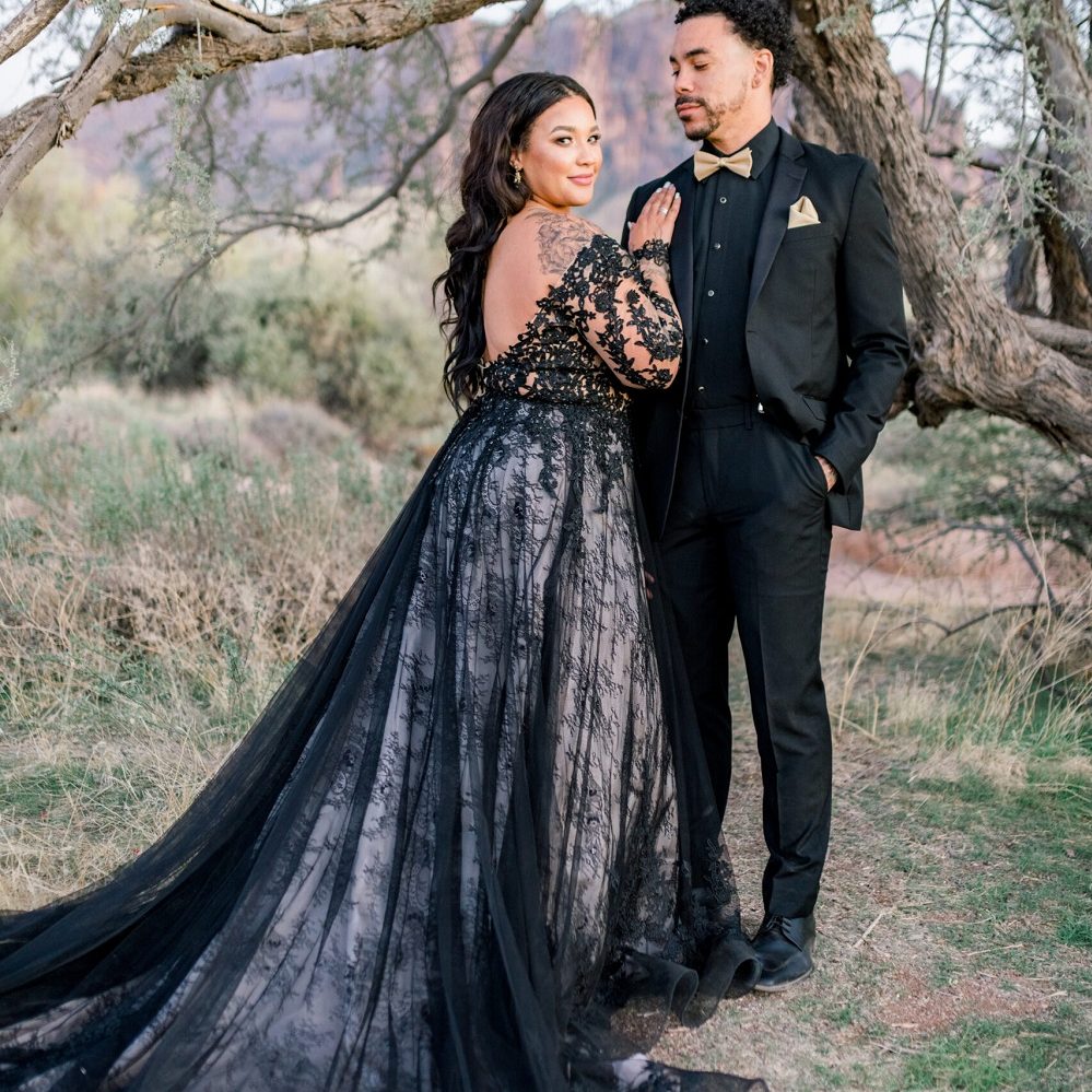 Black-Prom-Ball-Gown-