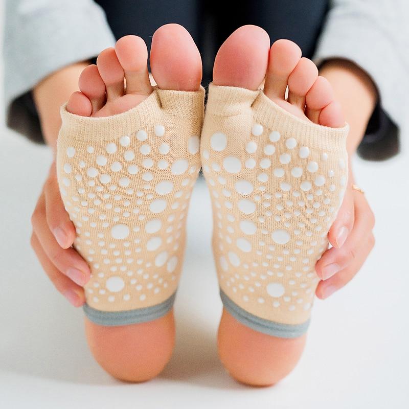 pilates grip socks