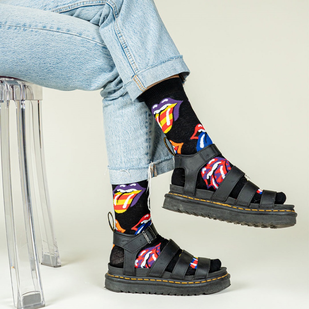 socks and sandals