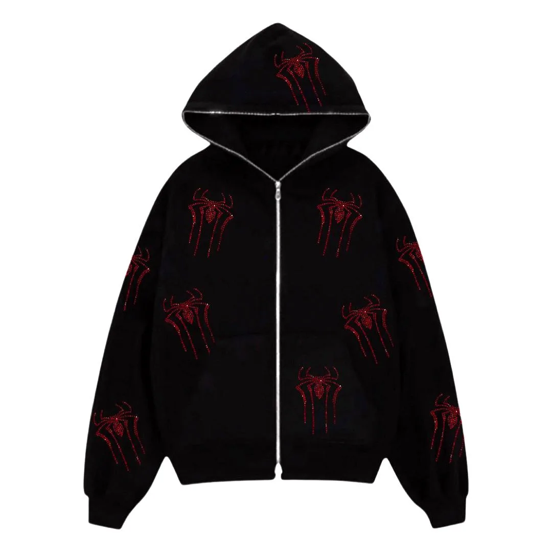 vintage zip up hoodie
